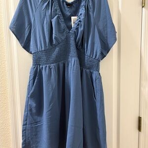 Torrid Casual Blue Romper Size 2 (2X 18-20)